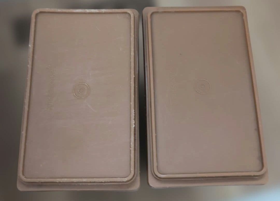 《Tupperware　タッパーウェア 》保存容器5個セット　食品　米　乾物