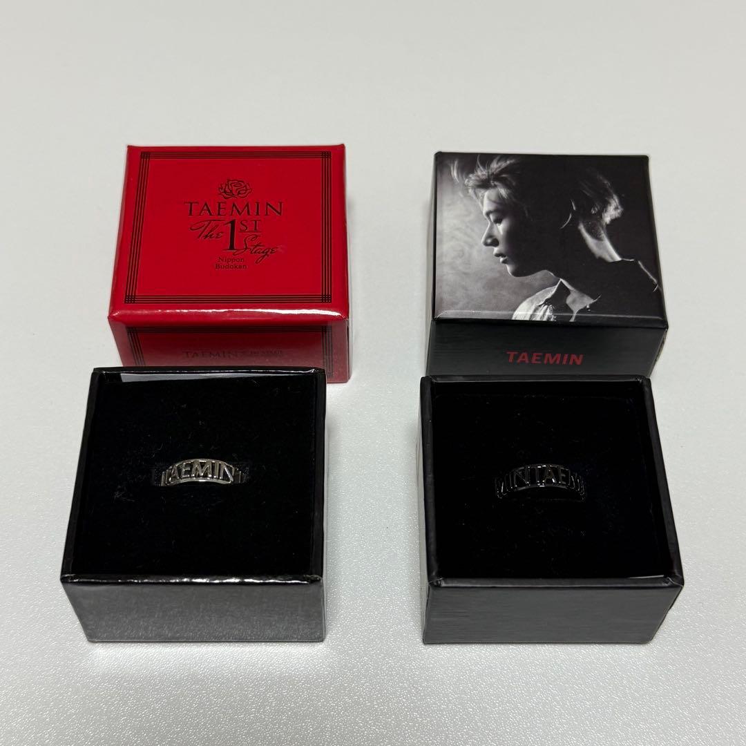 TAEMIN 公式グッズ リングセット