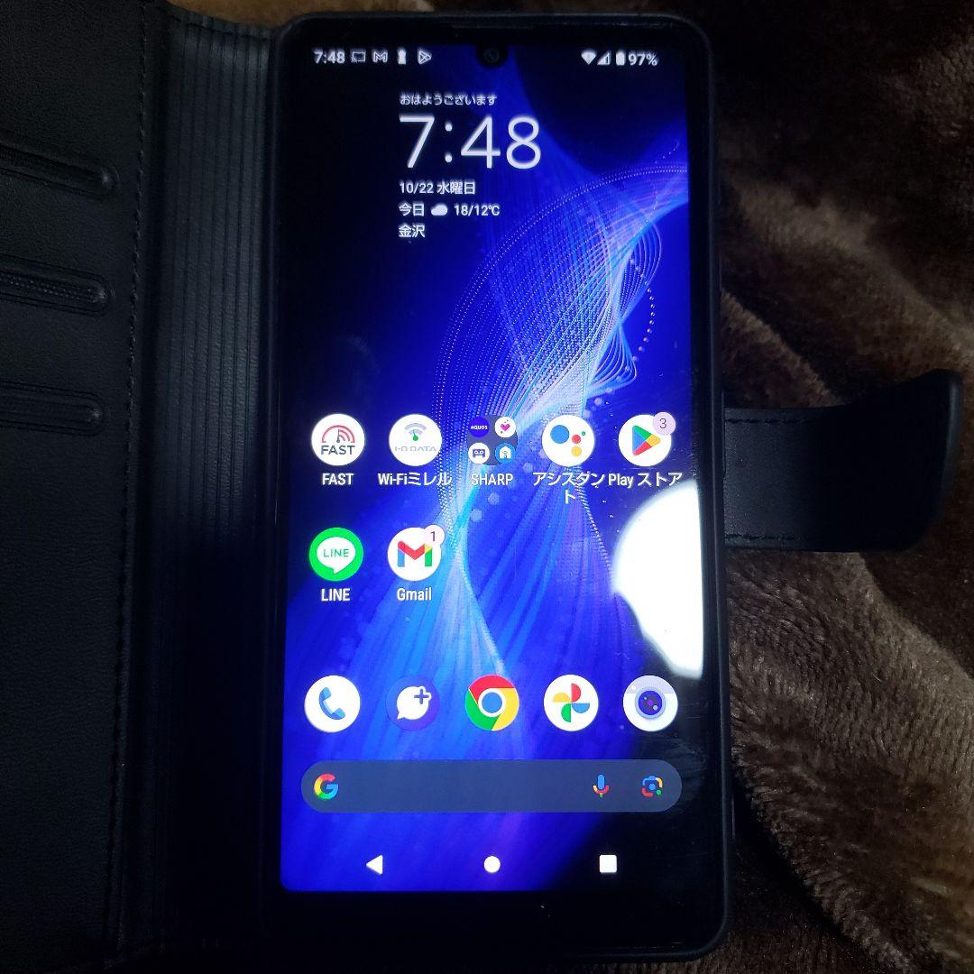 SHARP AQUOS SHG03 ブラック sense5G SIMフリー