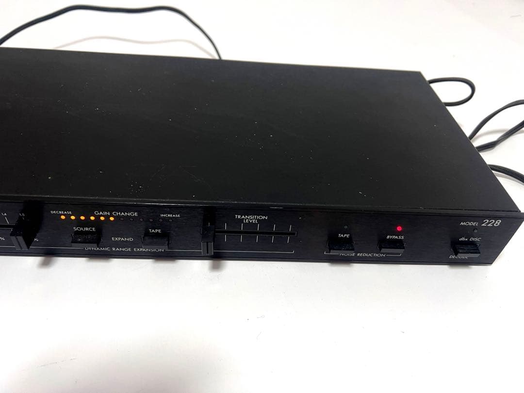 希少 dbx MODEL 228 ノイズリダクション 動作専門店にて確認済み