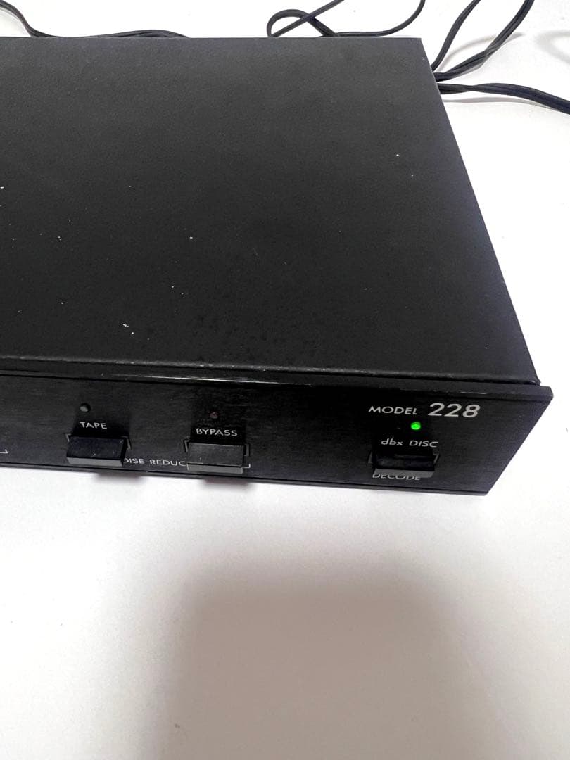 希少 dbx MODEL 228 ノイズリダクション 動作専門店にて確認済み