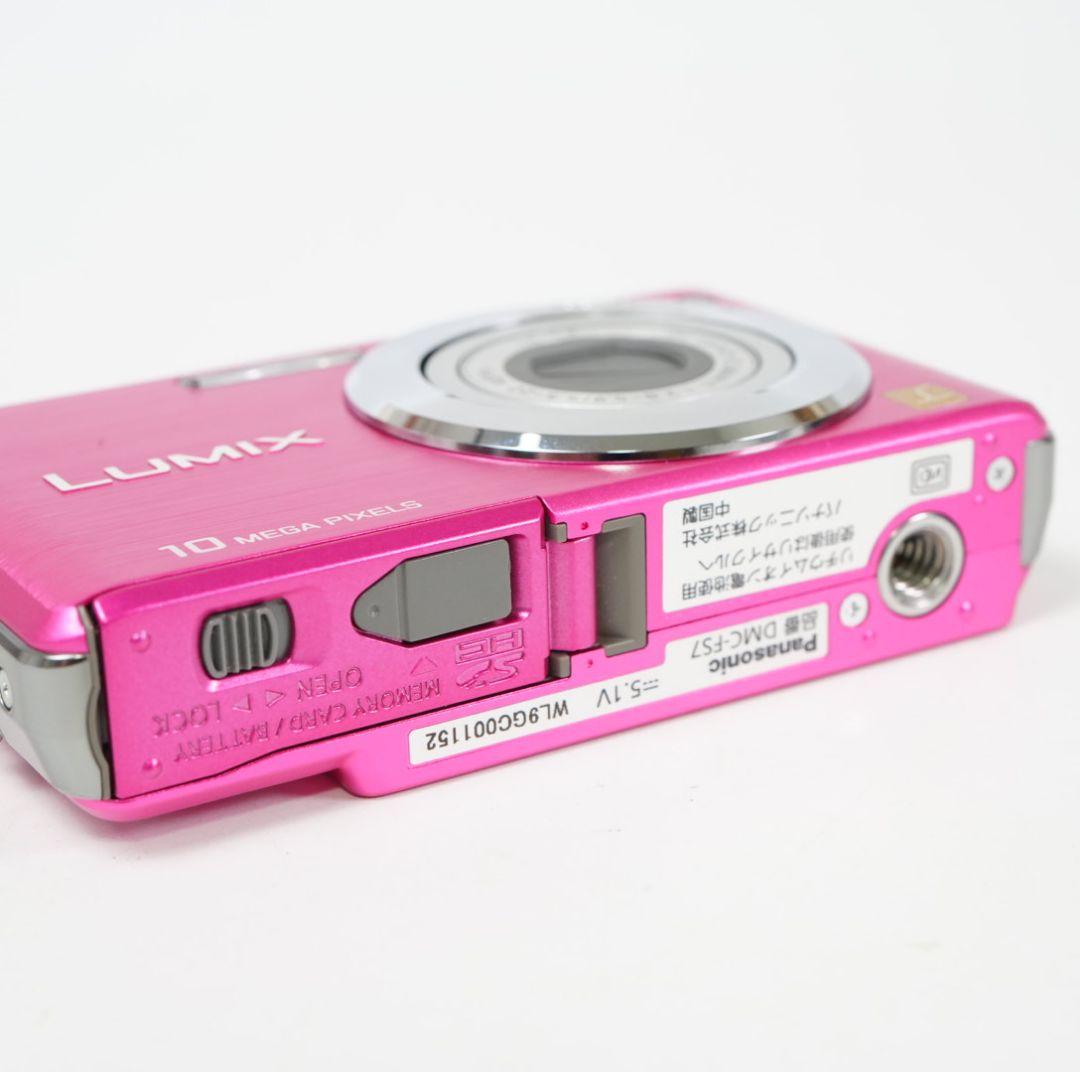 Panasonic DMC-FS7 コンパクトデジタルカメラ ピンク