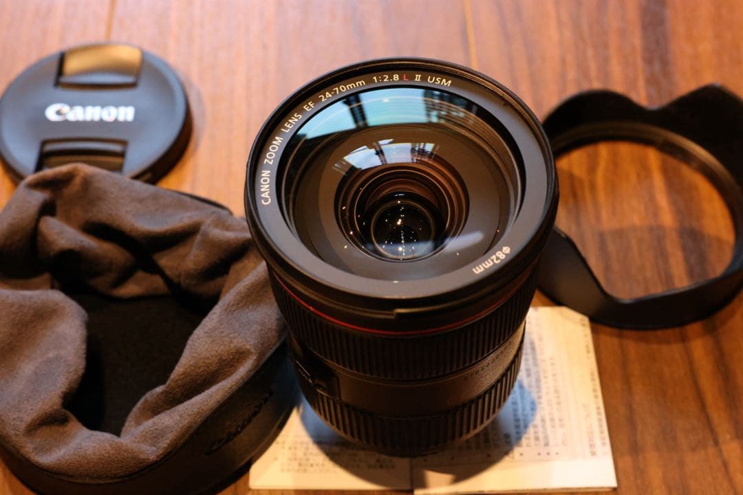 美品 キヤノン EF24-70mm F2.8L II USM EFレンズ