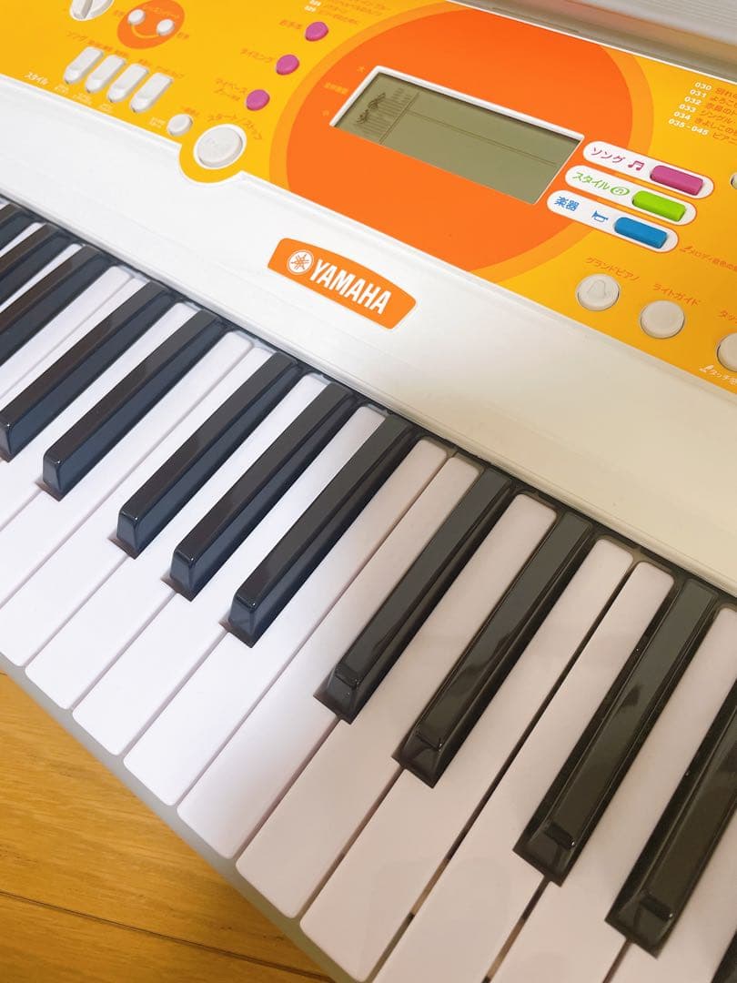 YAMAHA EZ-J210 キーボード 61鍵　取扱説明書、ソングブック付き
