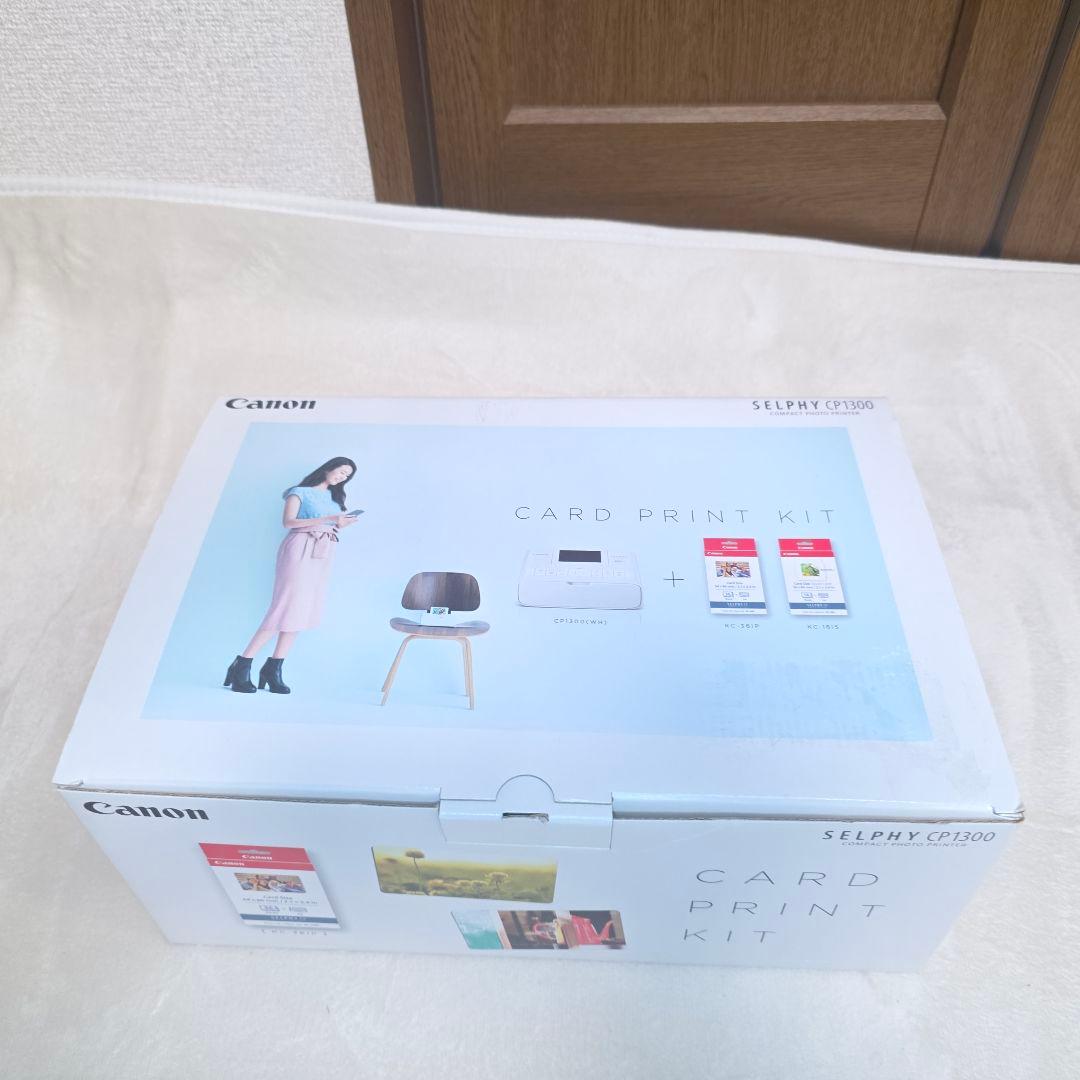 589【新品未使用】Canon SELPHY CP1300 カードプリントキット