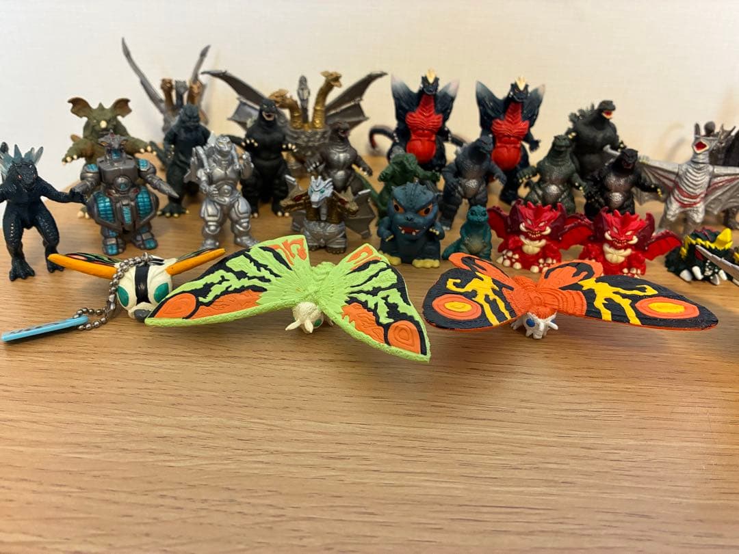 【中古】ゴジラ　ガメラ　フィギュアセット 約40体