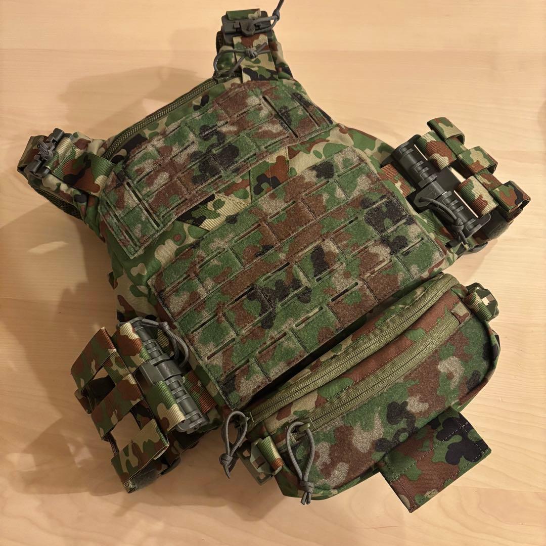 陸自迷彩 AGILITE K-19 自衛隊 K19 プレートキャリア