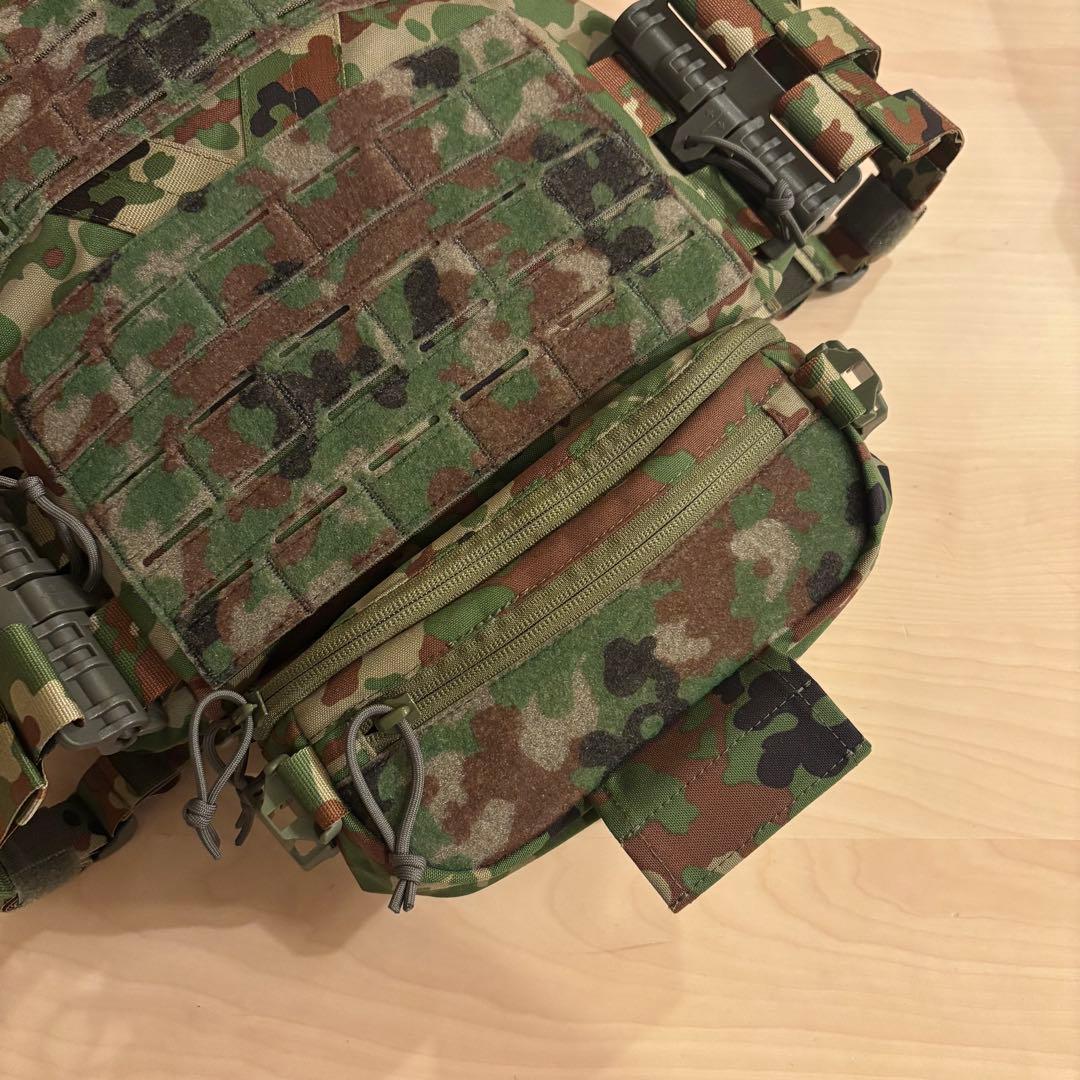 陸自迷彩 AGILITE K-19 自衛隊 K19 プレートキャリア