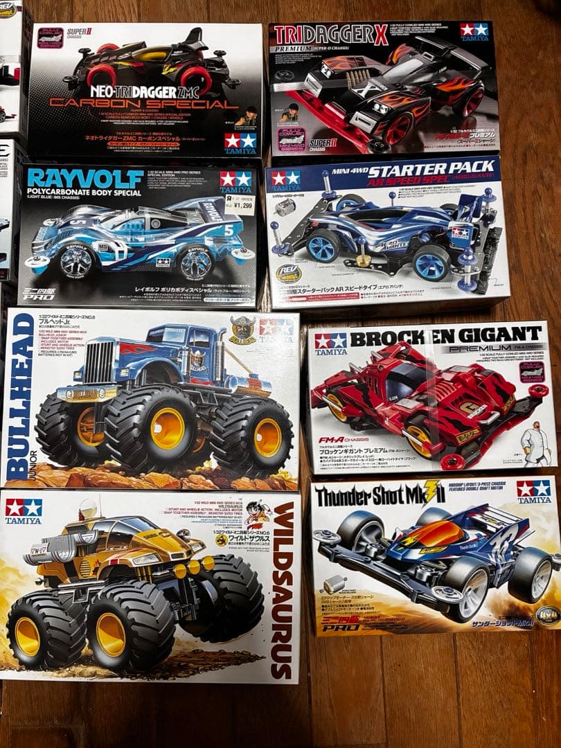 k*x様 ミニ四駆　パーツ　ポリカボディ等　大量　引退品