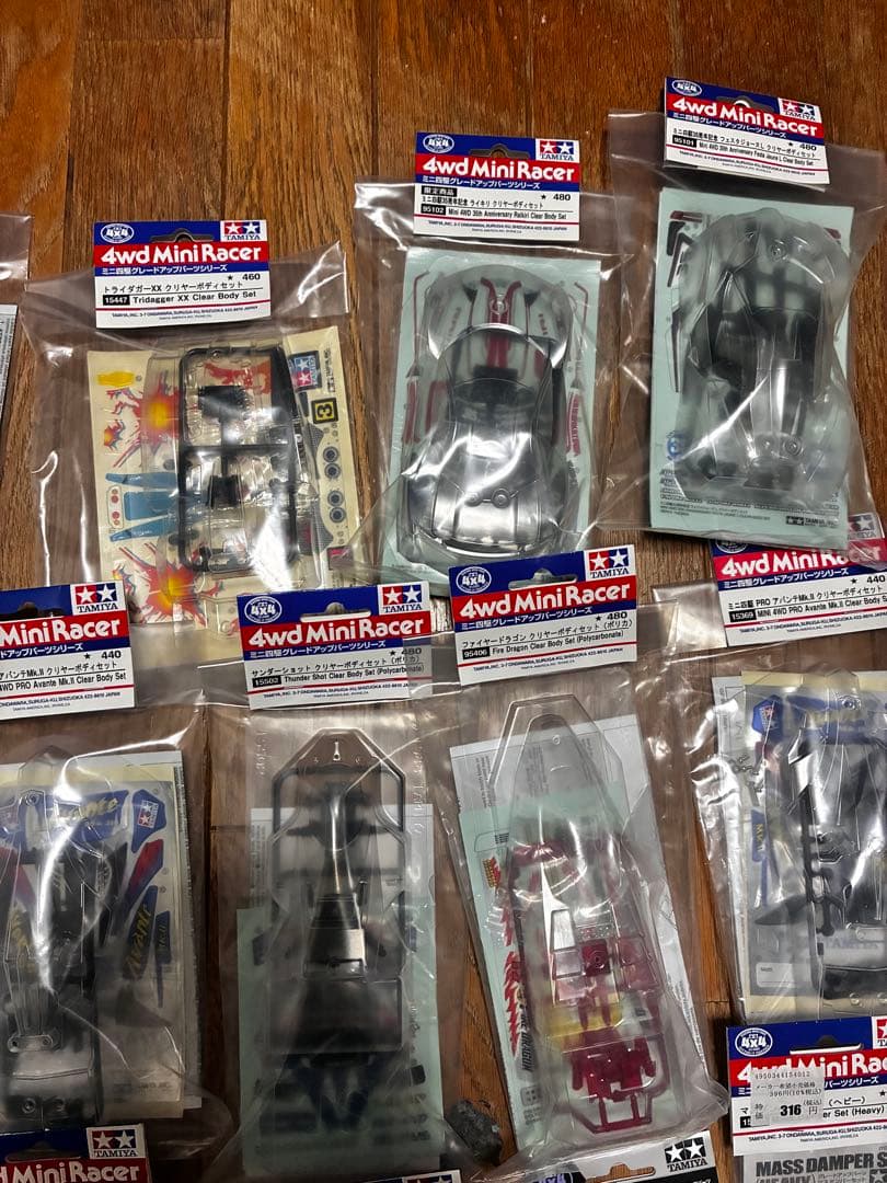 k*x様 ミニ四駆　パーツ　ポリカボディ等　大量　引退品