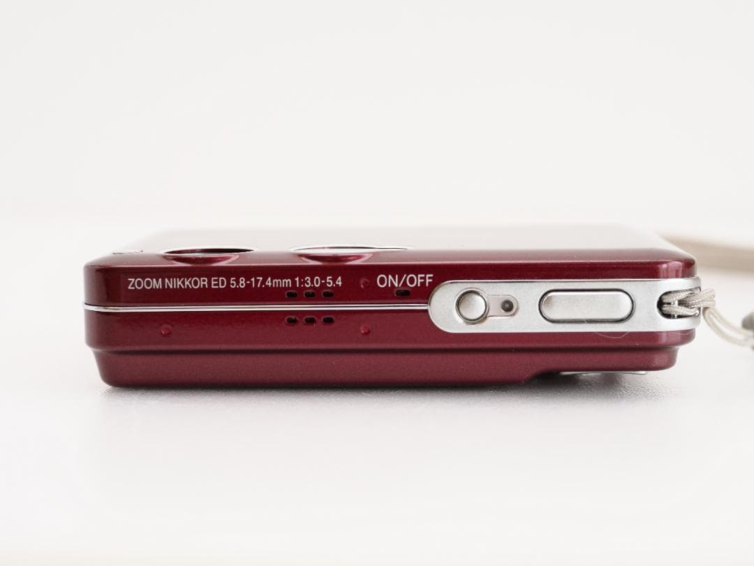 Nikon ニコン COOLPIX S3 レッド デジタルカメラ 動作品
