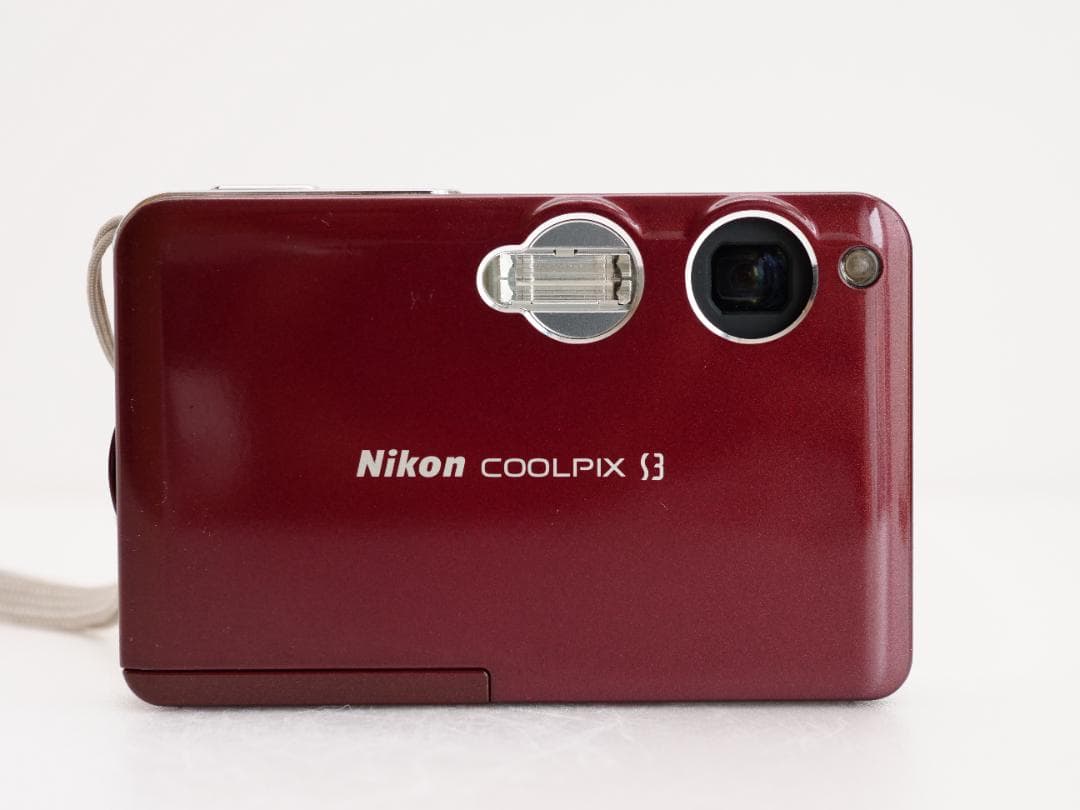 Nikon ニコン COOLPIX S3 レッド デジタルカメラ 動作品