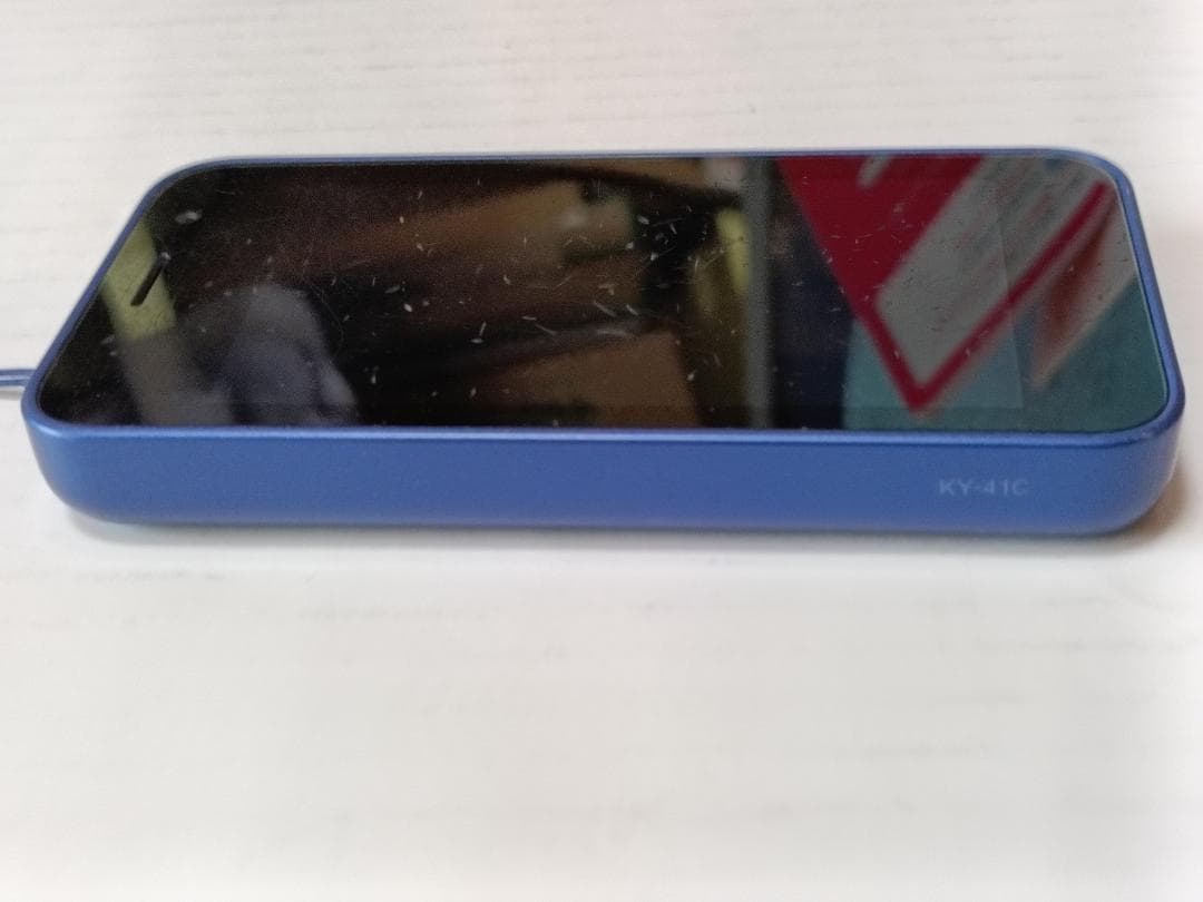☆ docomo キッズケータイ KY-41C ブルー