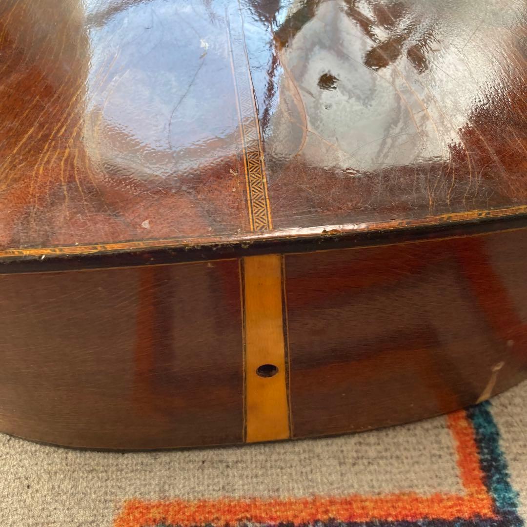 ぺ*ん様 ハンドメイドギター　ウォルナット　ジャンク