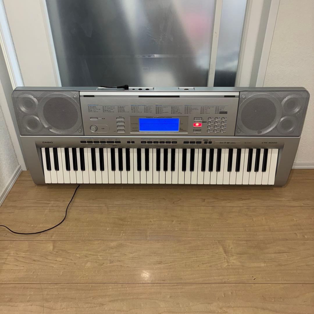 カシオ　電子キーボード　ctk-4000 動作良好です　いい音です