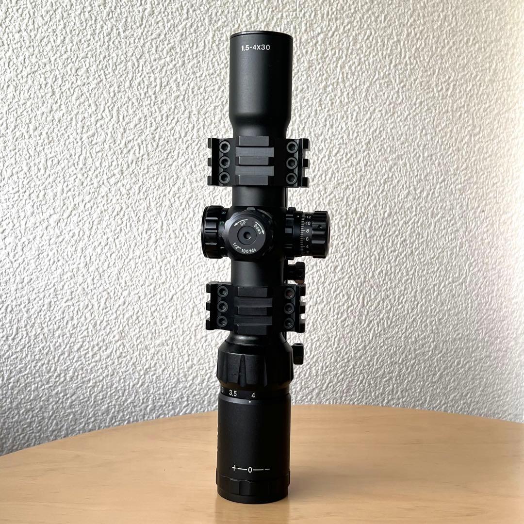 ANS Optical 1.5-4×30 CQB ライフルスコープ
