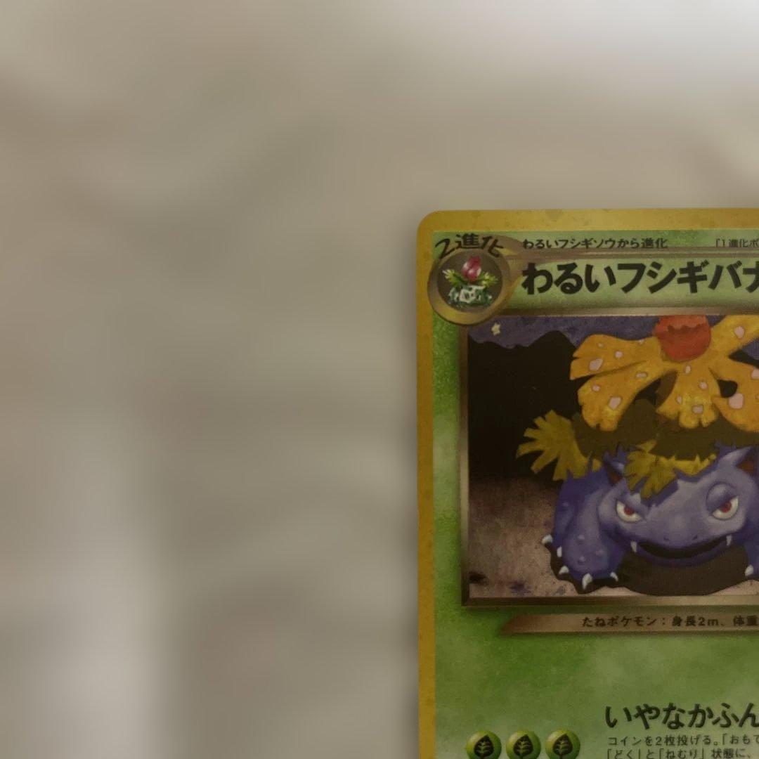 わるいフシギバナ&わるいフシギソウ_「ポケモンカードトレーナーズVol.10」