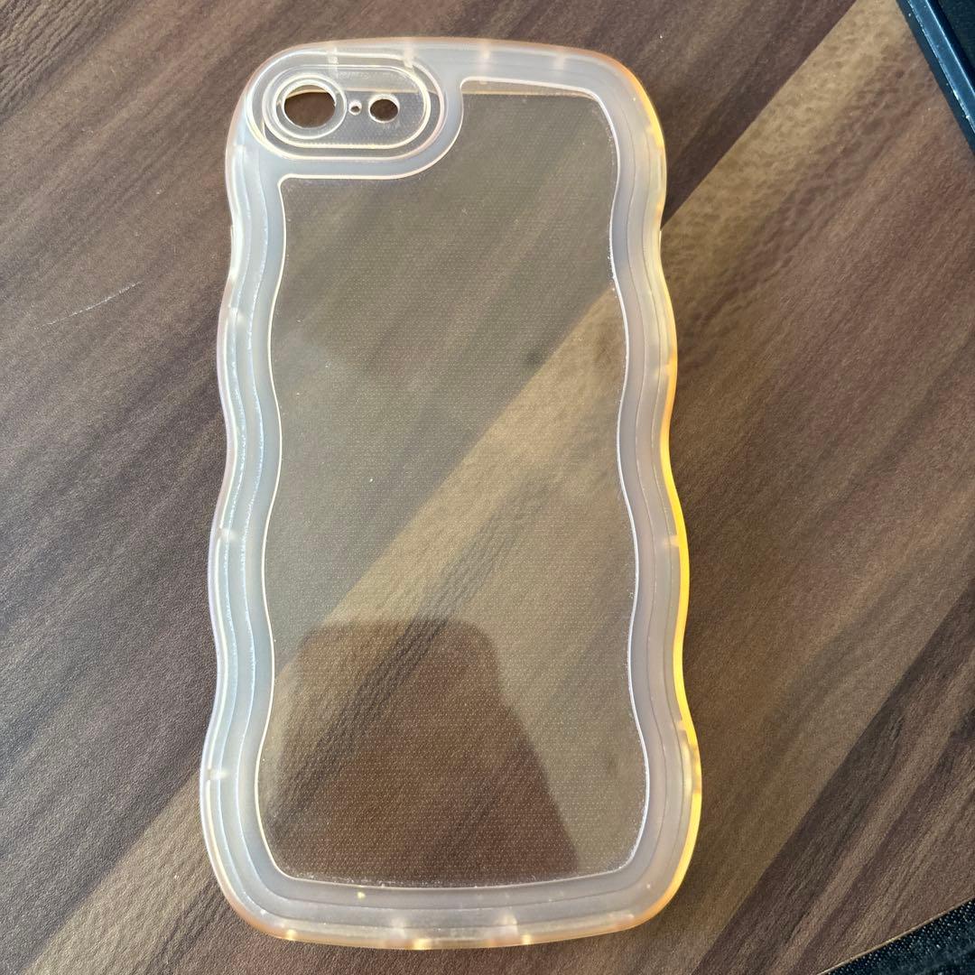 Apple iPhone 8 ホワイト クリアケース