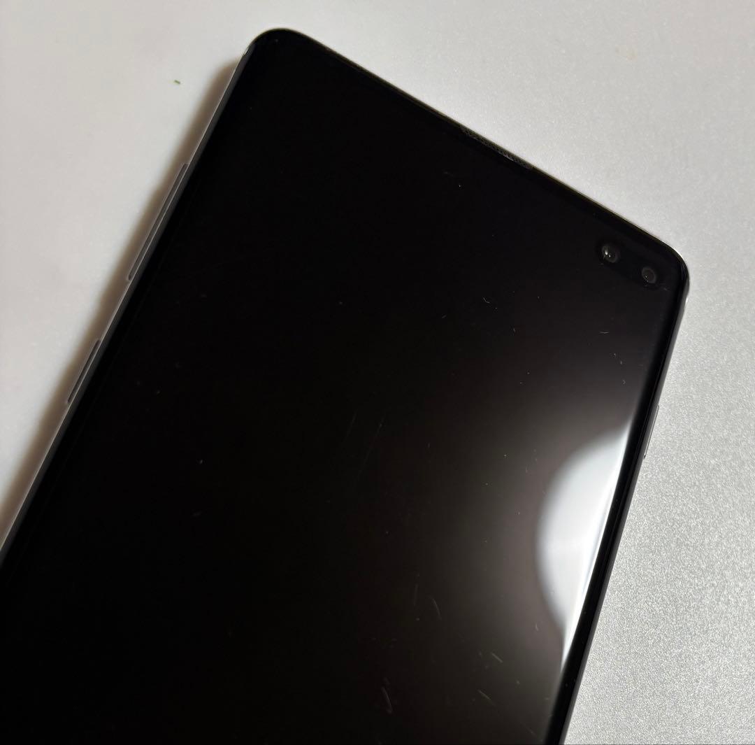 128G SCV42 Galaxy S10+ SAMSUNG au SIMフリー