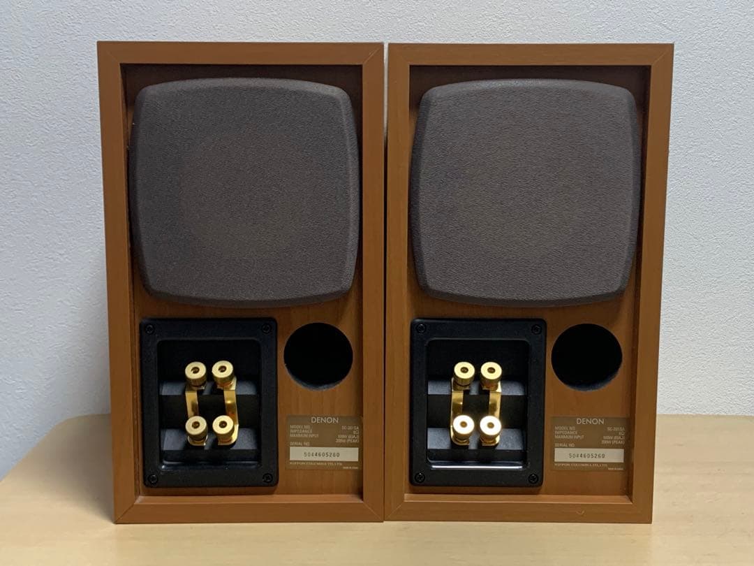 DENON デノン SC-201SA スピーカー ペア 3ウェイ 4スピーカー