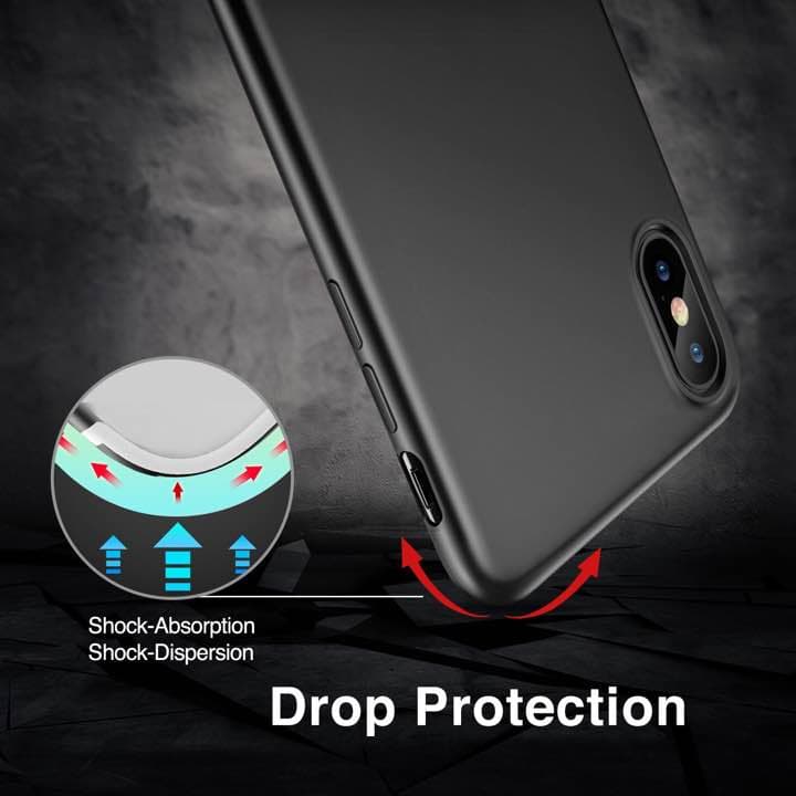 iPhoneX TPUソフト ジェットブラック 卸売 セット売り 10個セット