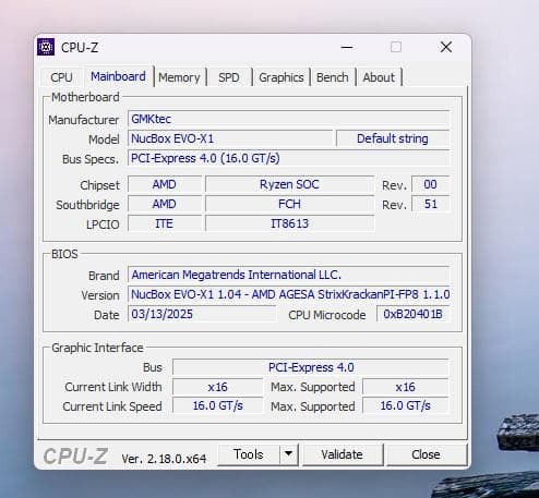 【新中古】GMKtec EVO-X1 AMD Ryzen AI 9 HX-370
