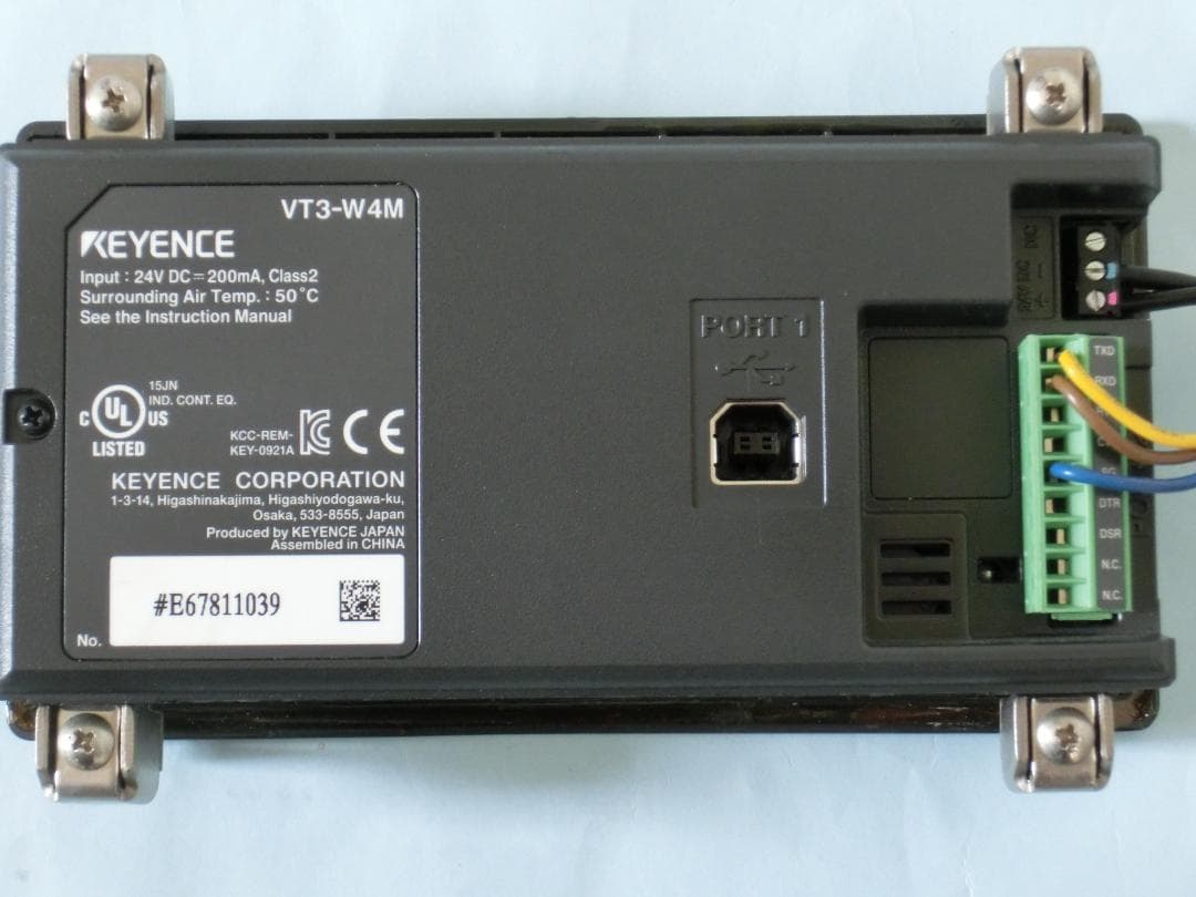 キーエンス　PLC KV700 タッチパネル VT3-W4 学習キット 初心者
