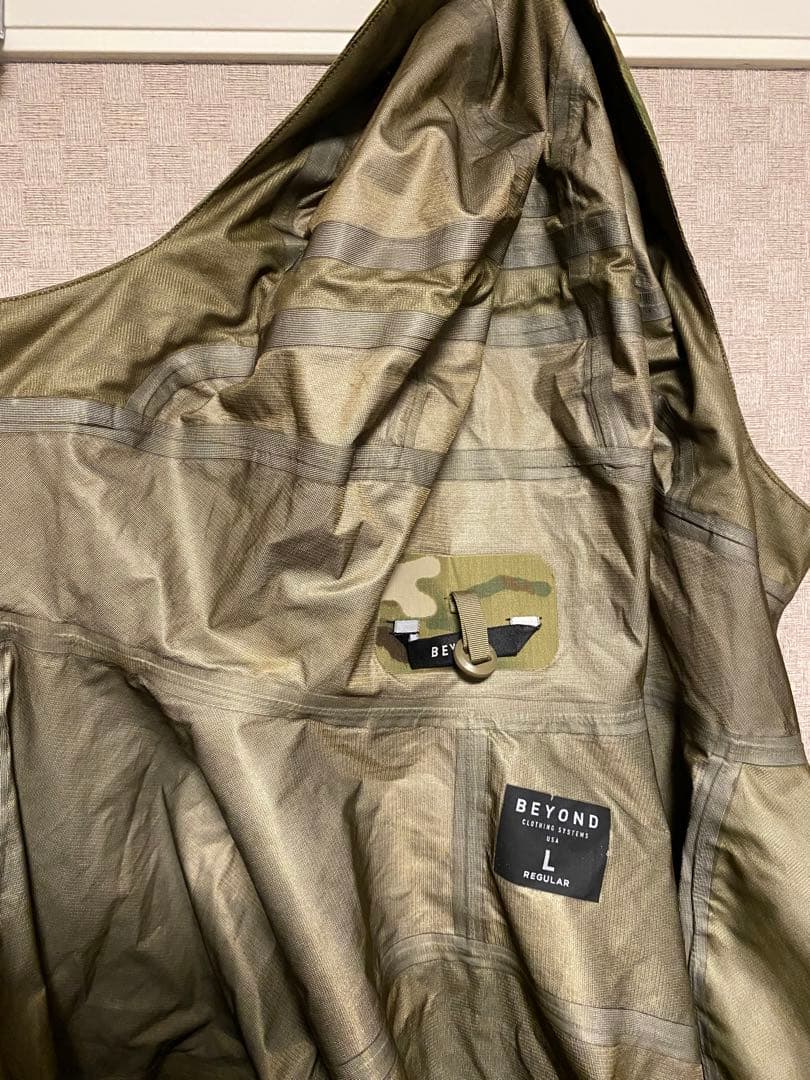 米軍　BEYOND 迷彩 フード付き 特殊部隊level6 ゴアテックス