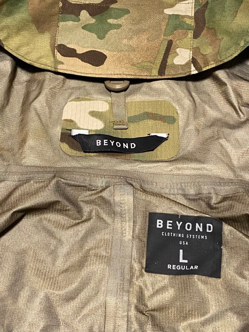 米軍　BEYOND 迷彩 フード付き 特殊部隊level6 ゴアテックス