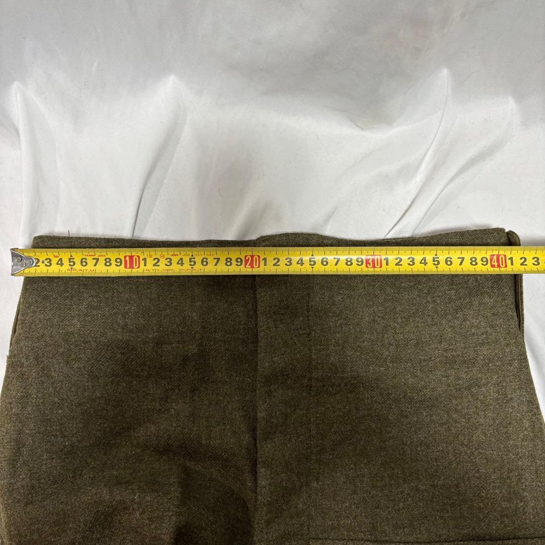 カナダ軍 50's バトルドレスウールトラウザーズ ウールパンツ デッドストック