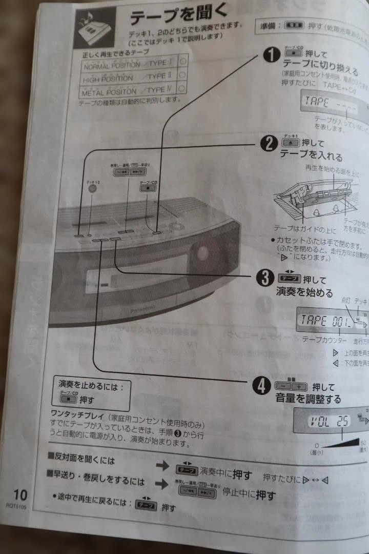 Panasonic RX-EDS1 CDプレーヤー