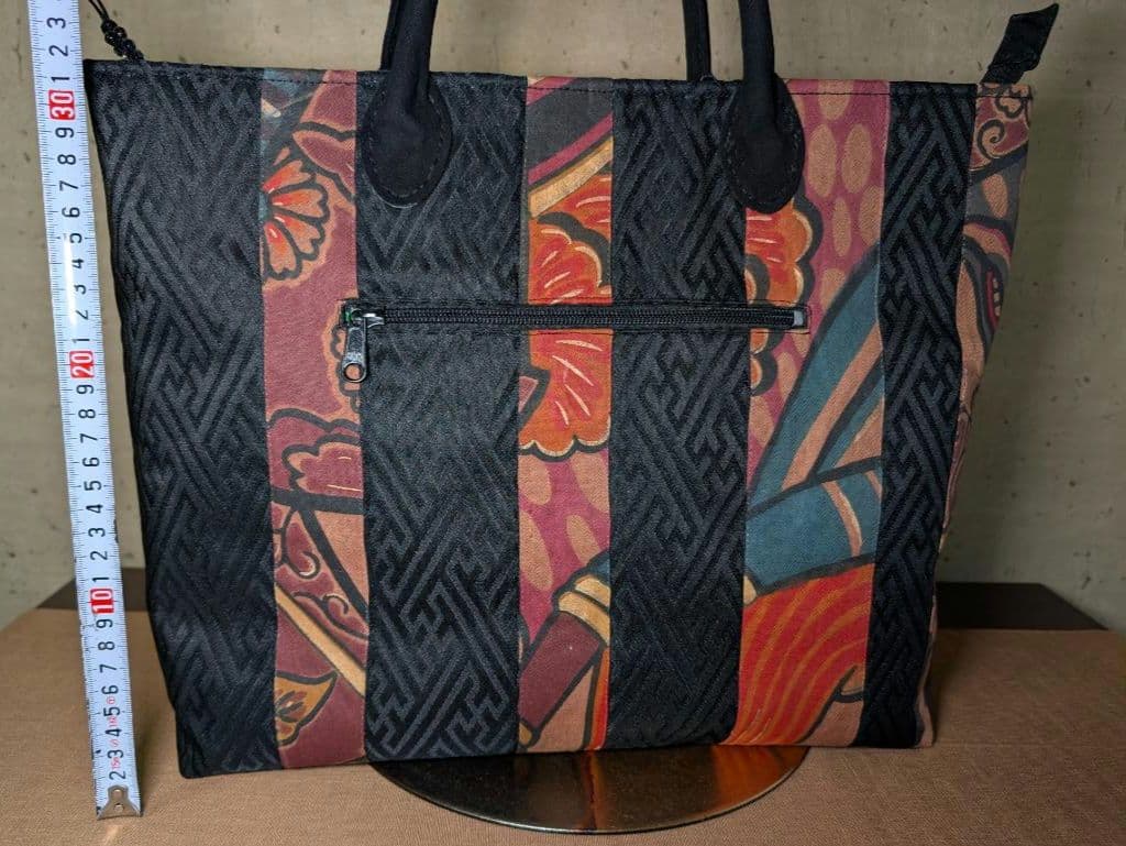 ハンドメイド　武者絵 のぼり旗 トートバッグ