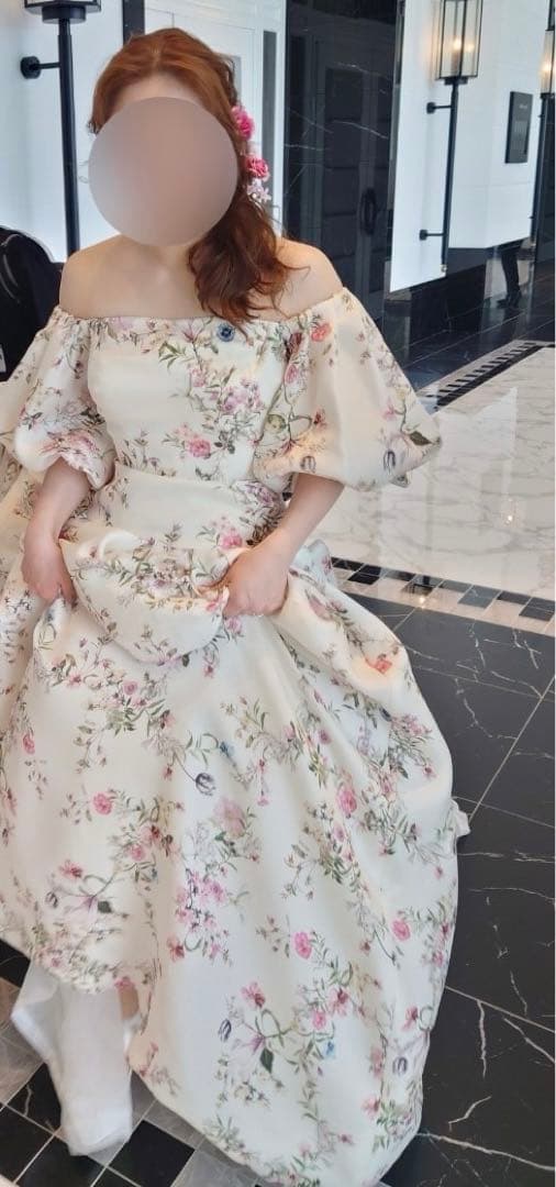 【美品】アーティシャルフラワー ブーケ ブートニア ヘッドパーツセット