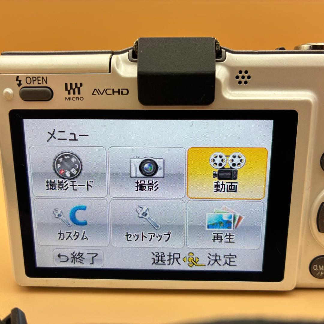 ★極美品★ LUMIX GF2 ホワイト 憧れのパンケーキレンズセット♪