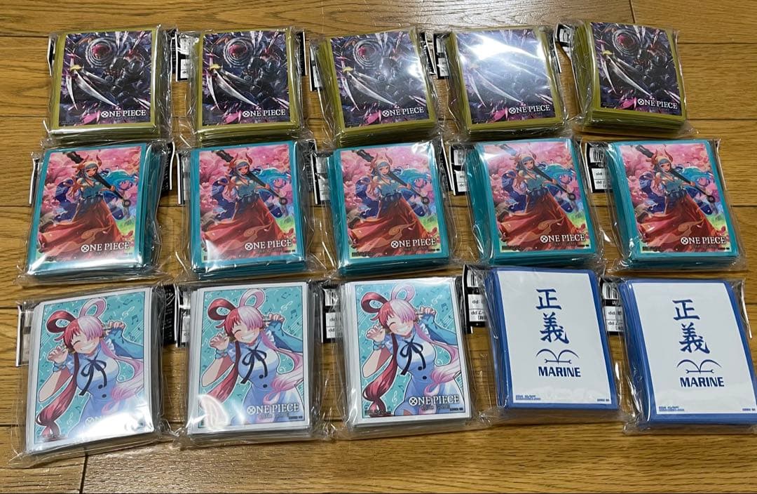 新品未開封　ワンピースカードゲーム オフィシャルカードスリーブ71パック　エネル