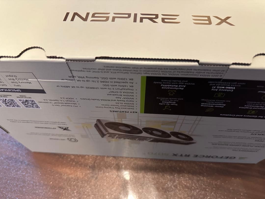 MSI RTX 5070 Ti 16G INSPIRE 3X OC【保証あり】