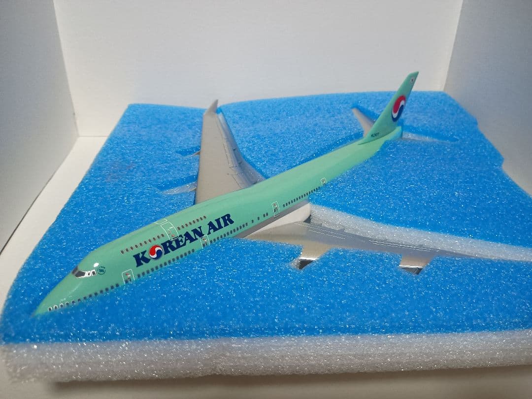 大韓航空 Korean Air B747-400 模型 40周年