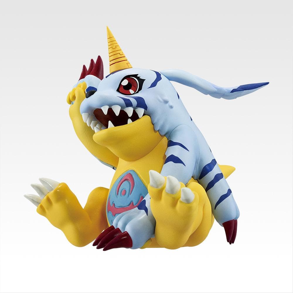 一番くじ デジモン 光と闇の衝突　C賞 アグモン＆ガブモン セットフィギュア×3