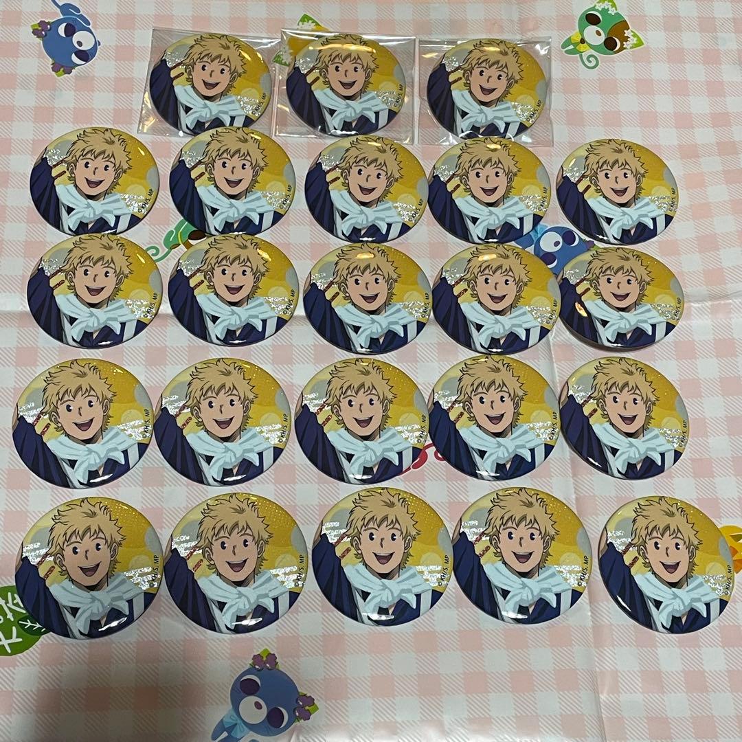 極楽湯　僕のヒーローアカデミア　ヒロアカ　缶バッジ　通形ミリオ　ルミリオン