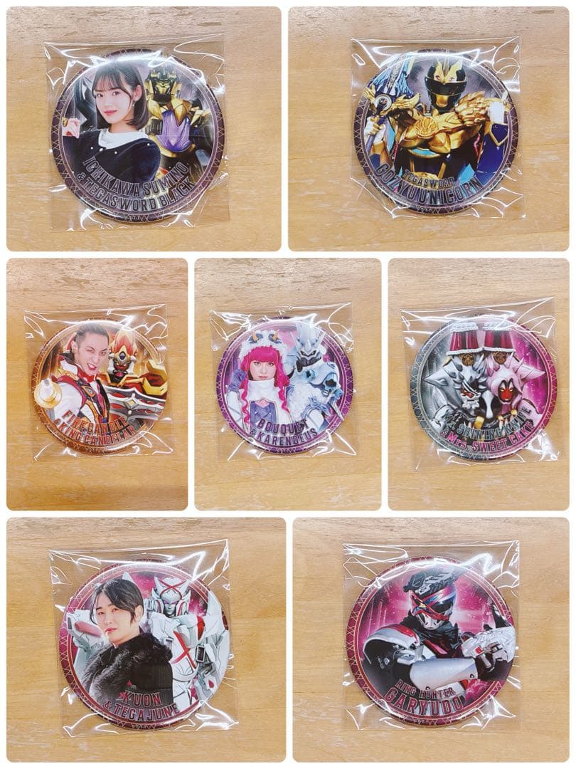 【ゴジュウジャー】缶バッジ 15点セット