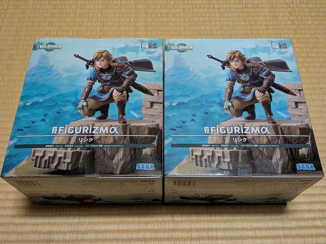 ゼルダの伝説 ティアーズオブザキングダム FiGURiZMα　リンク 2体セット