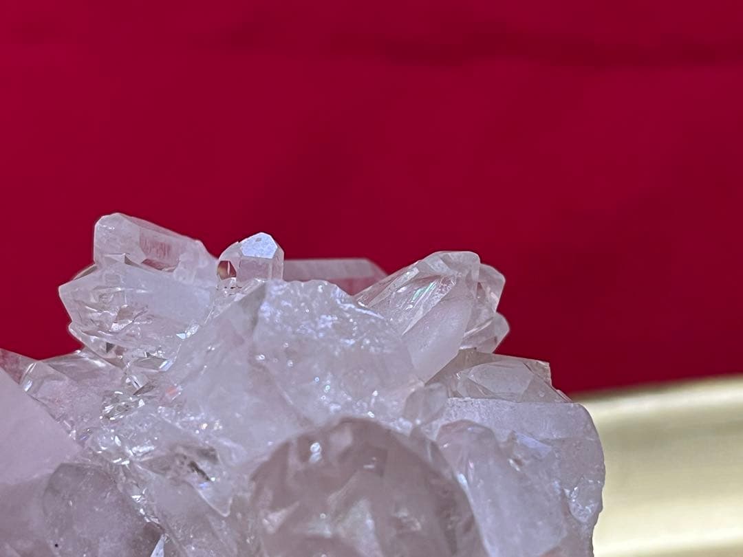 ミナスジェライス州 ブラジル産　水晶クラスター　クォーツ　155g　天然石　原石