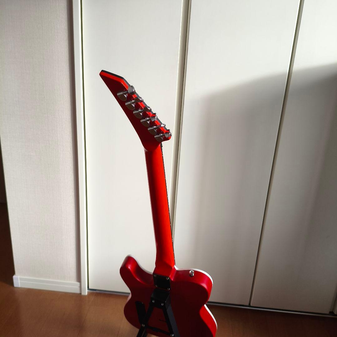 カスタムテレキャスター　布袋寅泰 EMG-SAｘ1　レッドTEJ タイプ　G柄