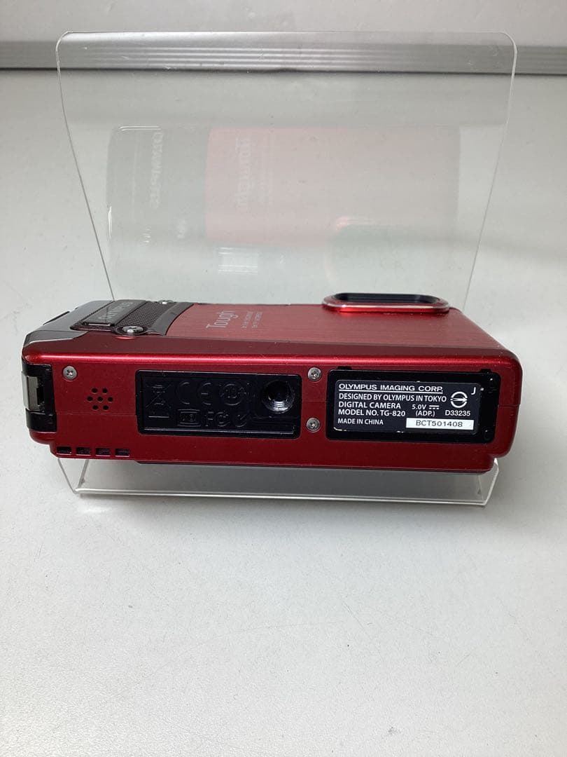 k*様 OLYMPUS Tough TG-820 デジタルカメラ レッド　撮影可