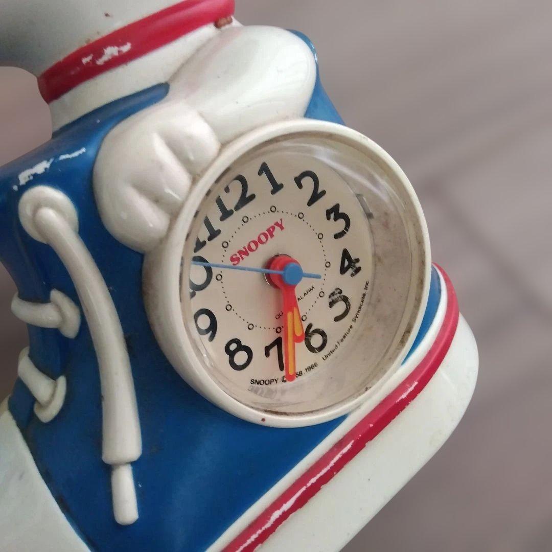 SNOOPY　スヌーピー　ヴィンテージ　目覚まし時計