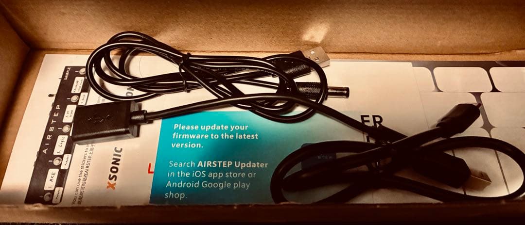 AIRSTEP TX ワイヤレスMIDIフットコントローラー中古美品！