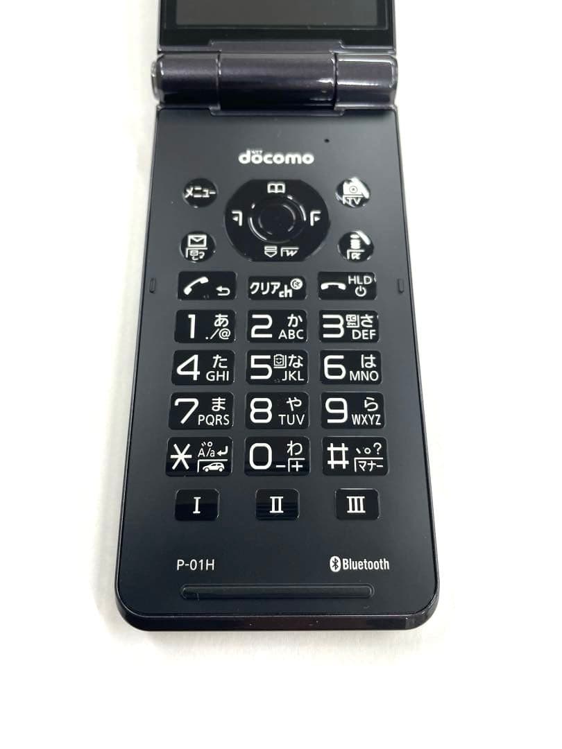 docomo P-01H 黒　ブラック　ガラケー