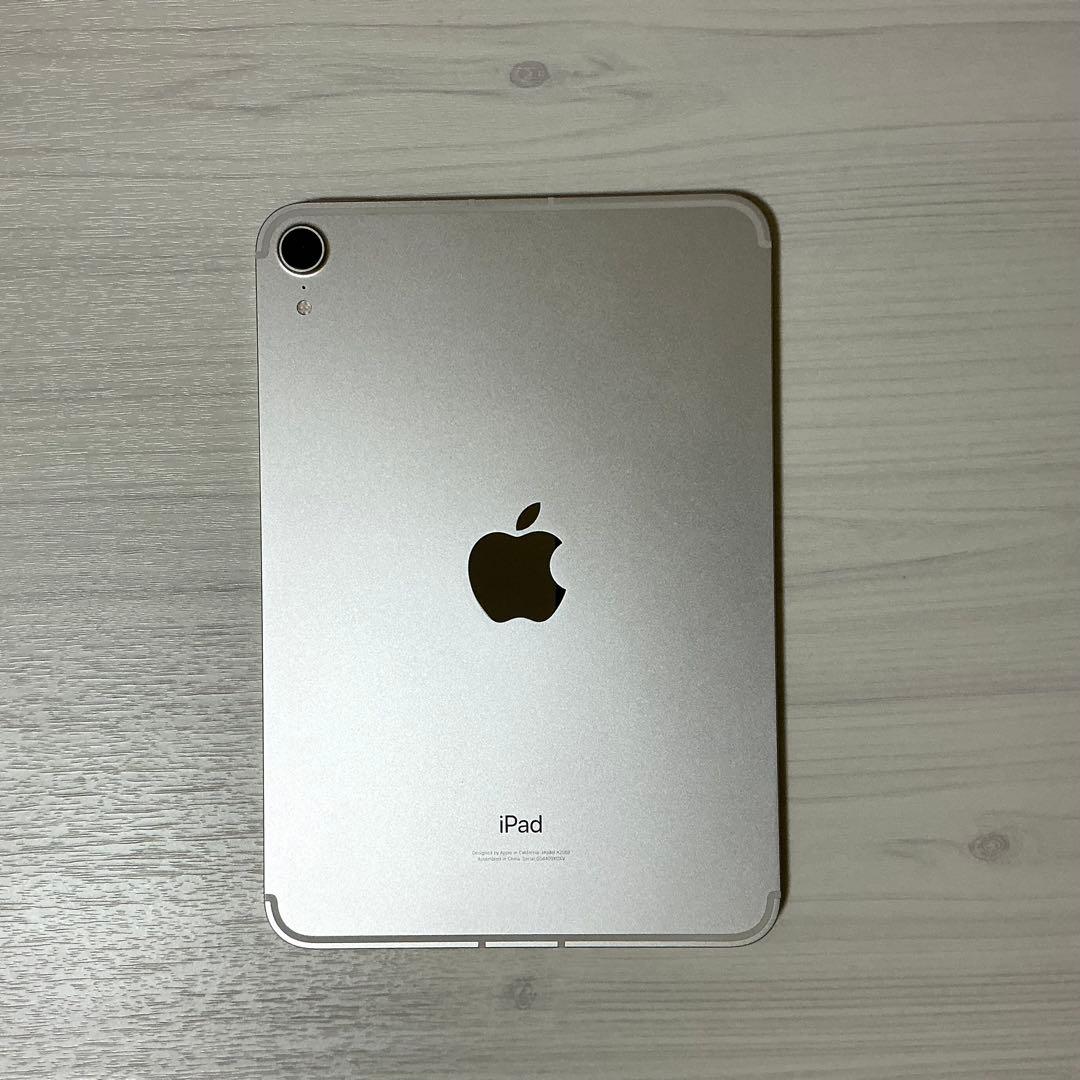 【美品】iPad mini 6 256GB セルラーモデル スターライト