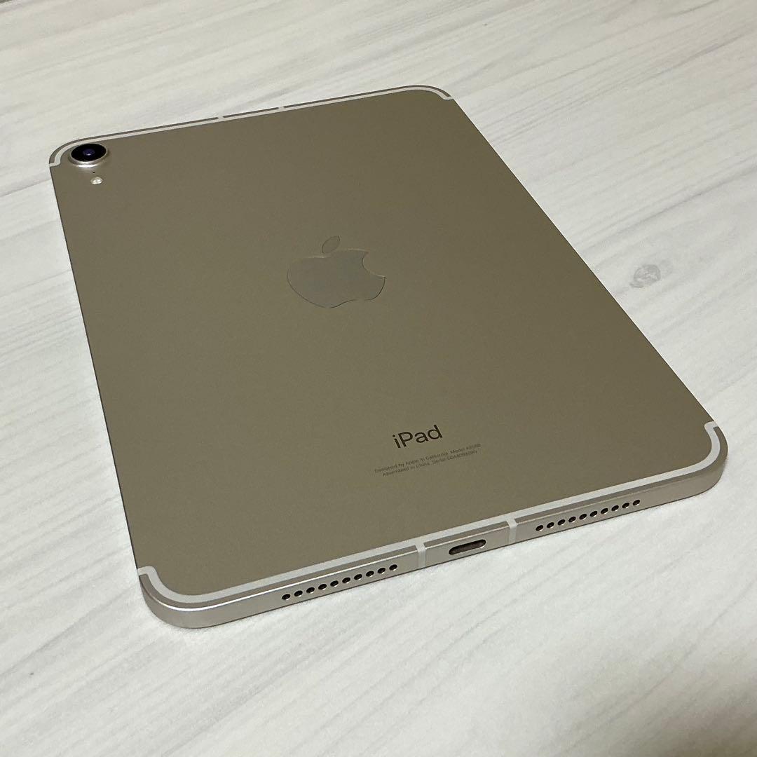 【美品】iPad mini 6 256GB セルラーモデル スターライト