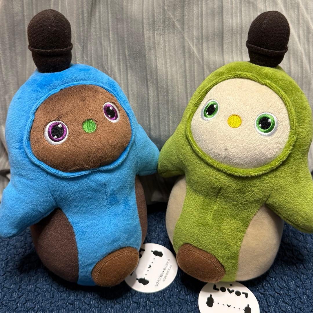 【新品 非売品】LOVOTぬいぐるみ ジンくん&せいちゃん